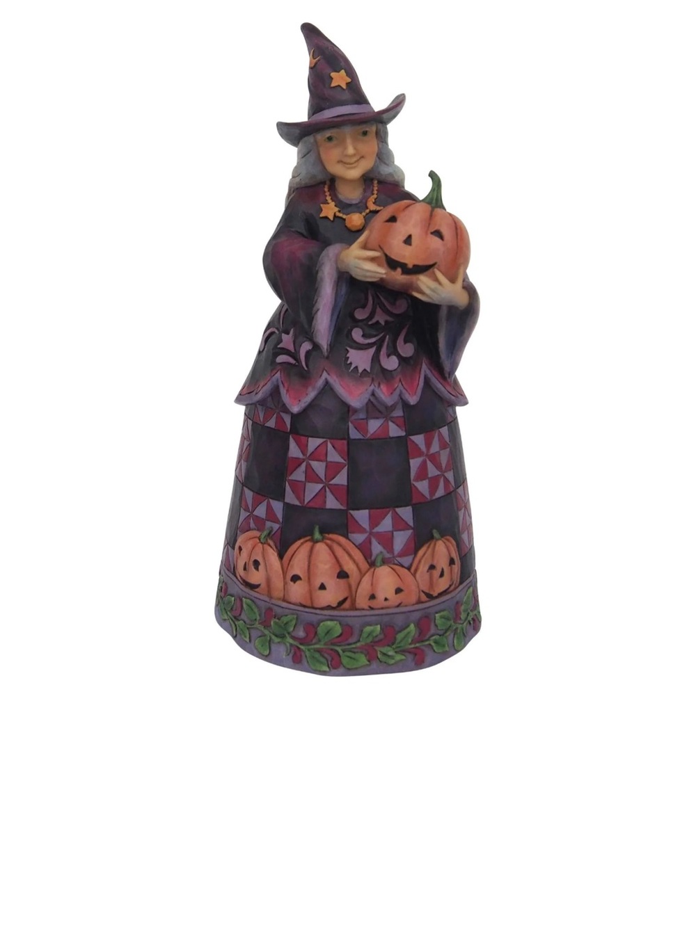 Brand New Jim Shore "Best Witches" Halloween Witch with Pumpkin Figurine